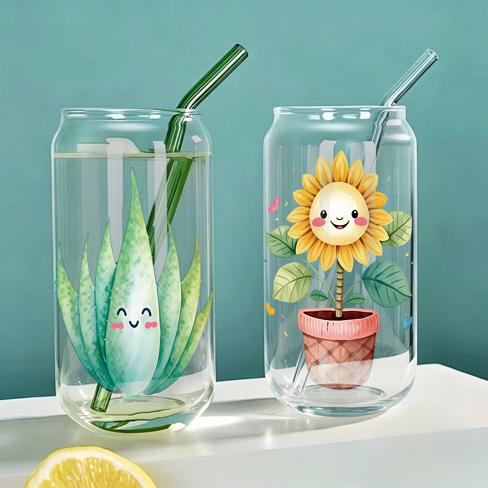 8pcs Aloe Vera Sunflower UV DT - Aloe Vera Pot ulasan dan harga