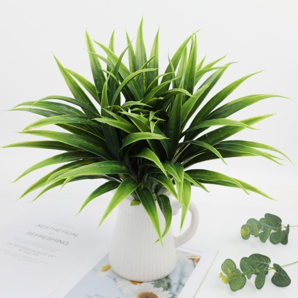 Landscaping 42cm Artificial Or - Spider Plant Hanging ulasan dan harga