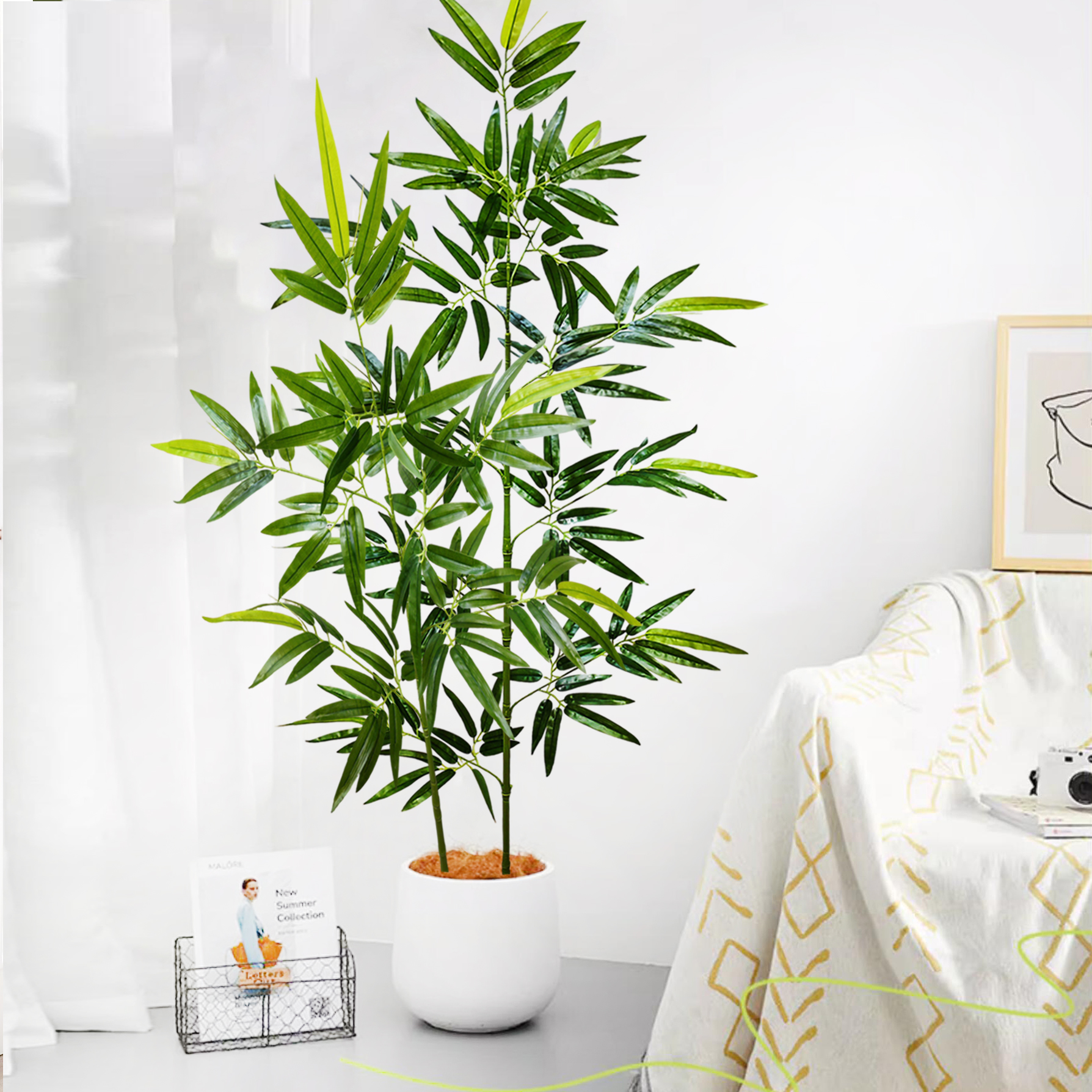 100-240cm/94.4in Artificial ba - Dracaena Marginata ulasan dan harga