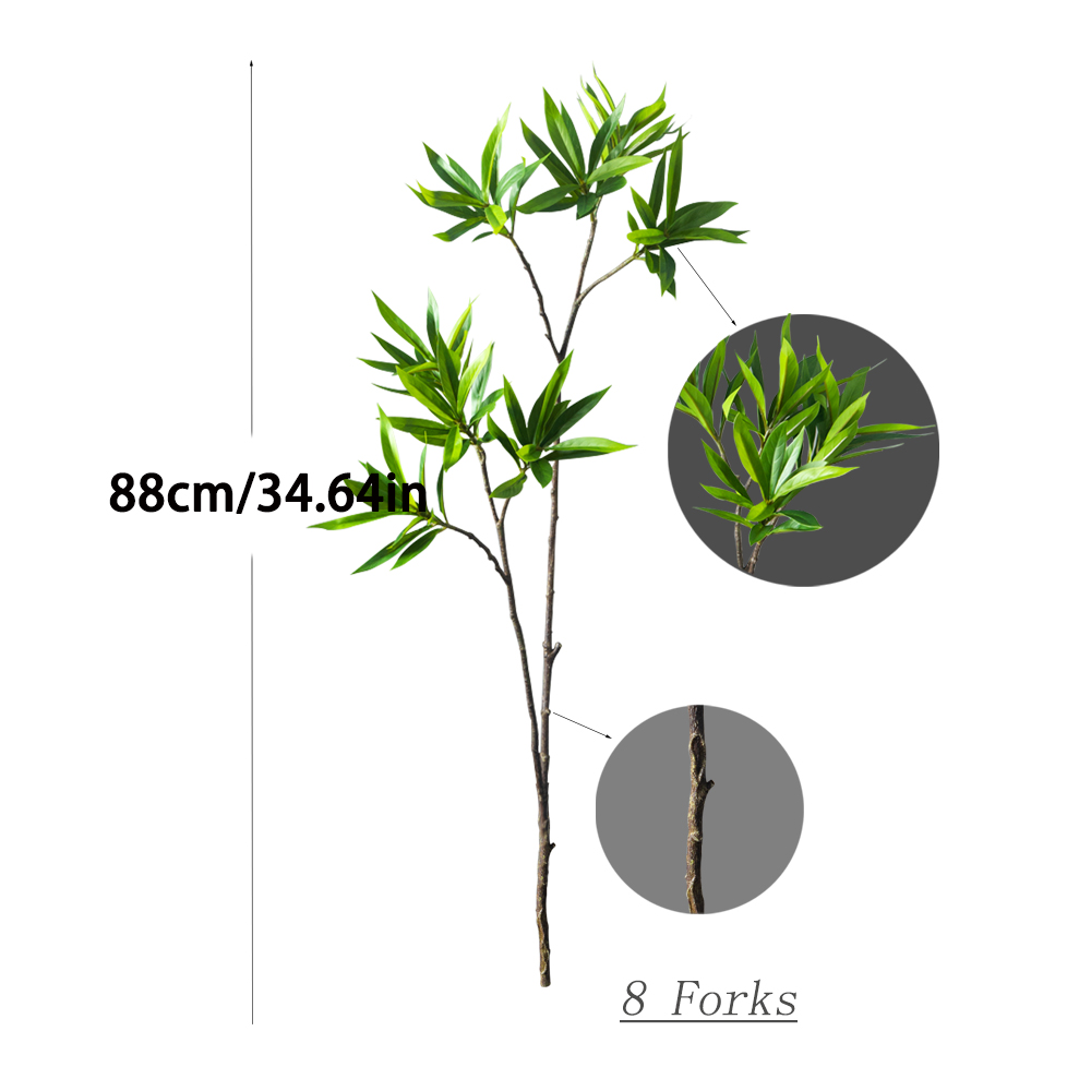 50-133cm Large Artificial Palm - Dracaena Marginata ulasan dan harga