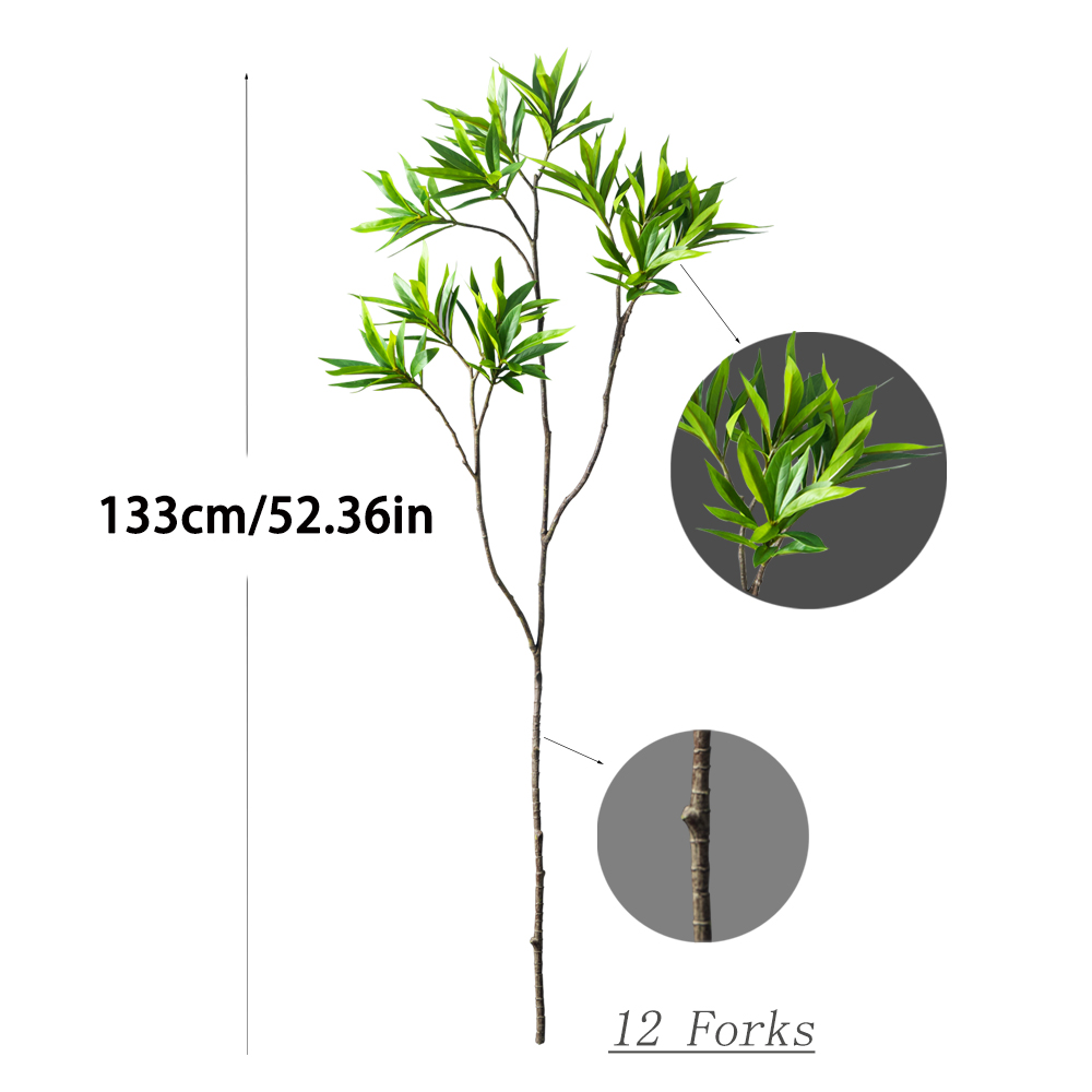 50-133cm Large Artificial Palm - Dracaena Marginata ulasan dan harga