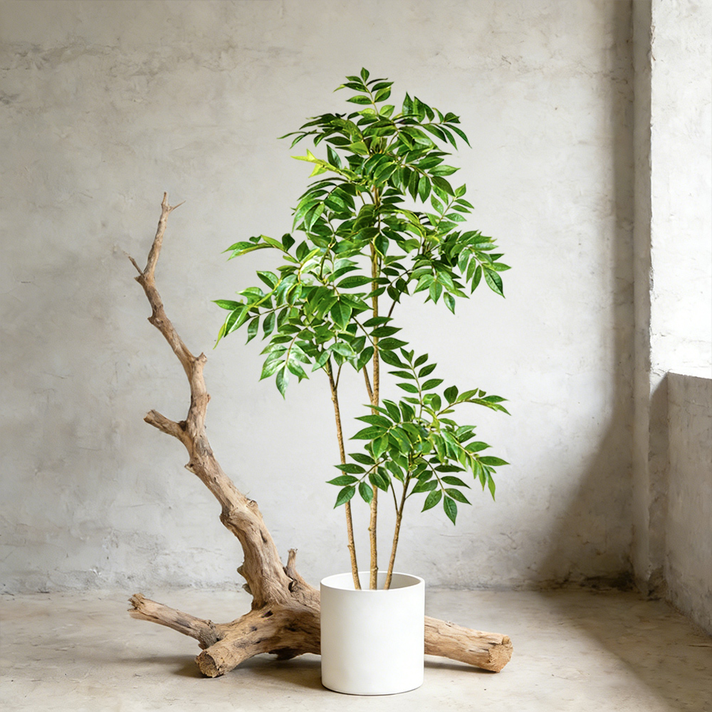 76-140cm Artificial Rubber Tre - Dracaena Marginata ulasan dan harga