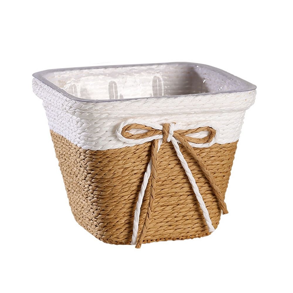Paper Rope Braided Braided Flo - Aloe Vera Pot ulasan dan harga