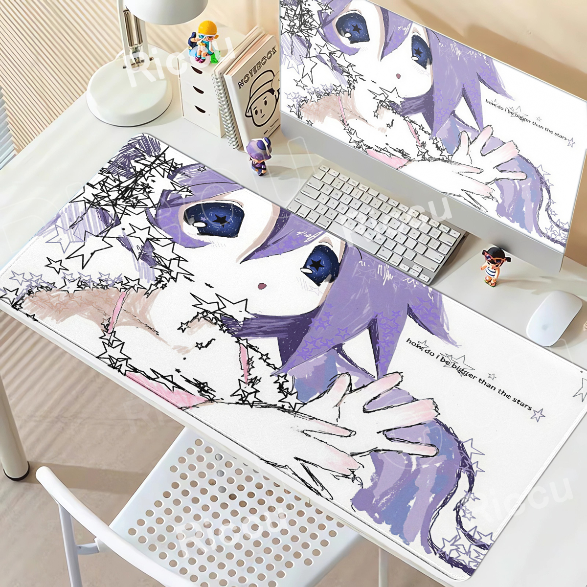 Purple Anime Girls Large Mouse - Tradescantia Purple ulasan dan harga