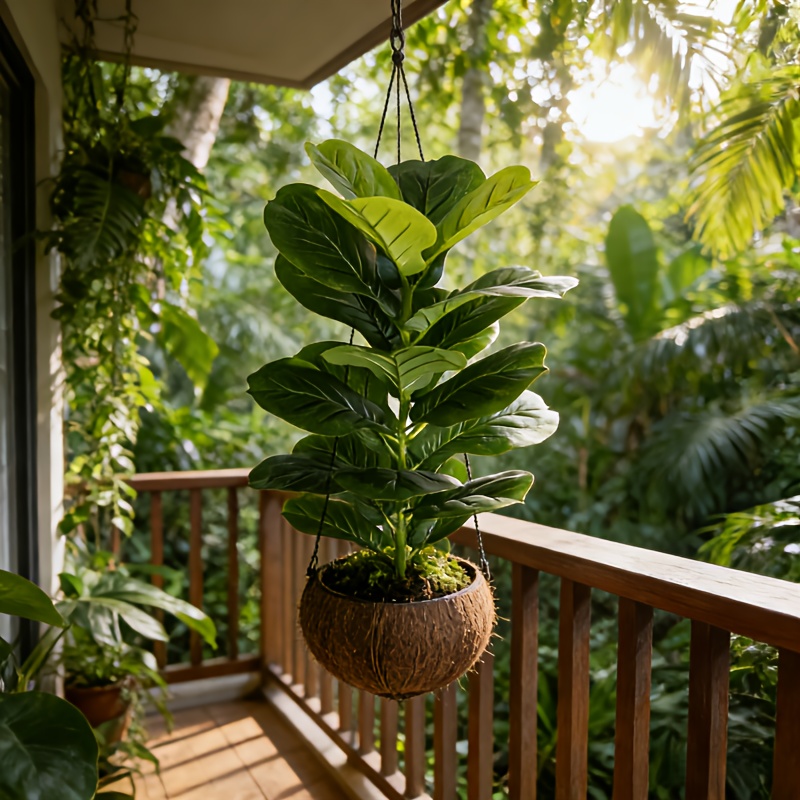 1pc of 85cm Artificial Ficus L - Dracaena Marginata ulasan dan harga