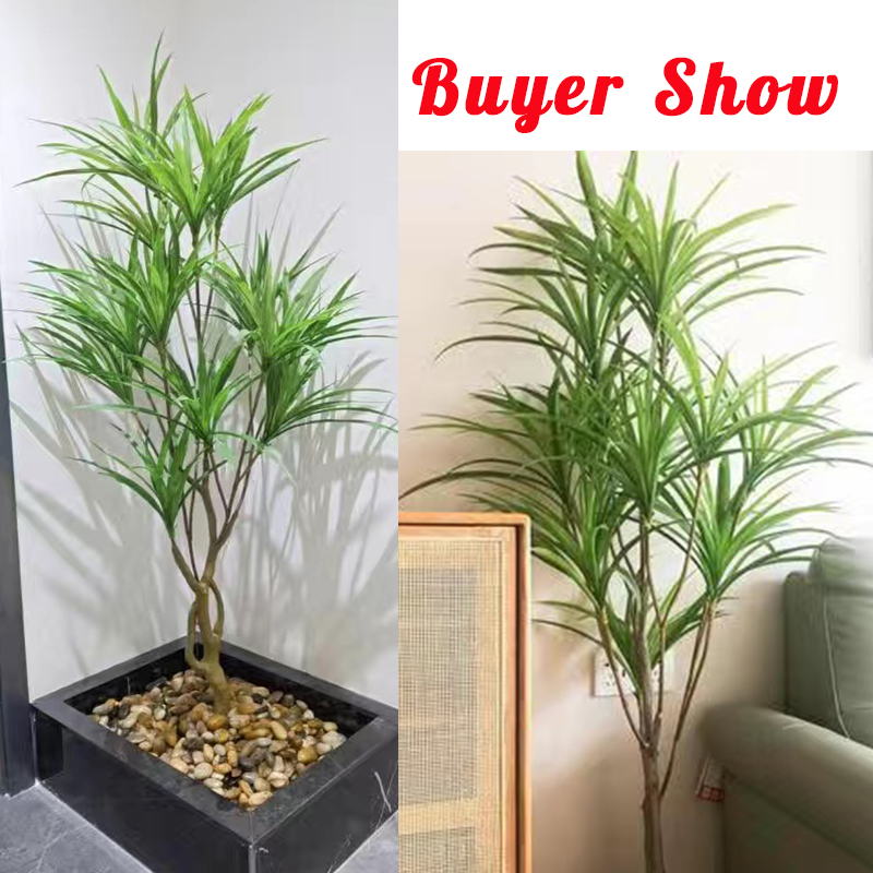 90-180cm Large Artificial Tree - Dracaena Marginata ulasan dan harga