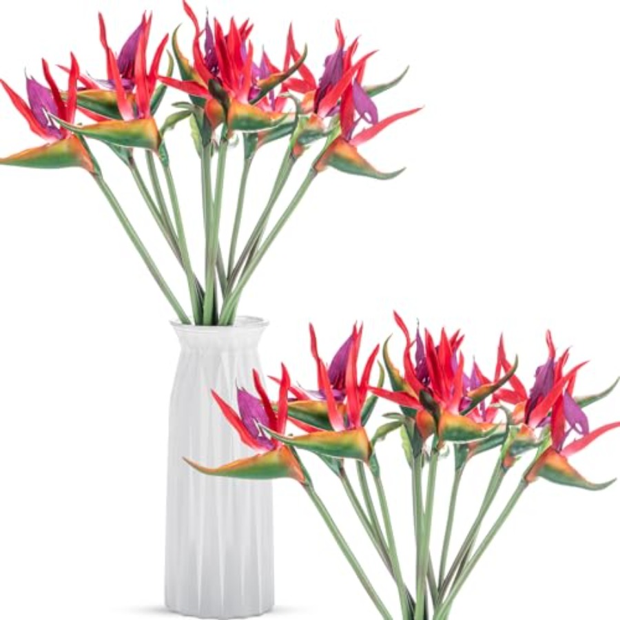 Pcs Bird of Paradise Artificia - Bird Paradise Strelitzia ulasan dan harga