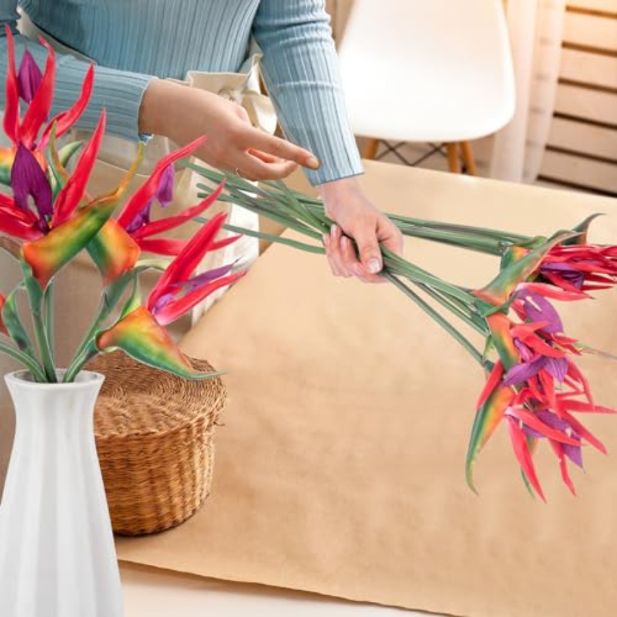 Pcs Bird of Paradise Artificia - Bird Paradise Strelitzia ulasan dan harga
