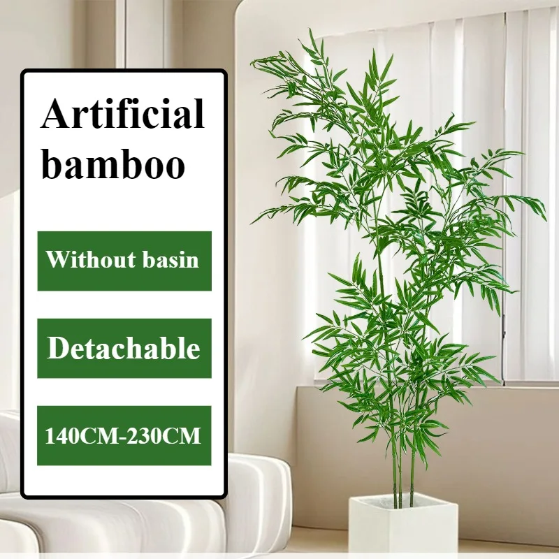 Artificial Bamboo Large Green  - Dracaena Marginata ulasan dan harga
