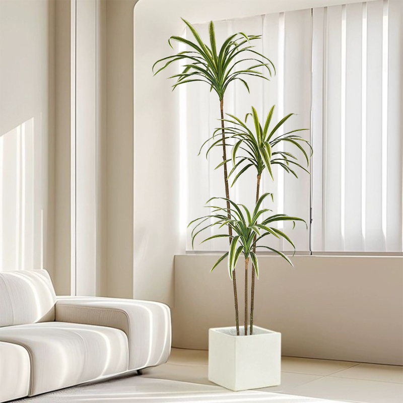 Artificial Dracaena Fake Plant - Dracaena Marginata ulasan dan harga