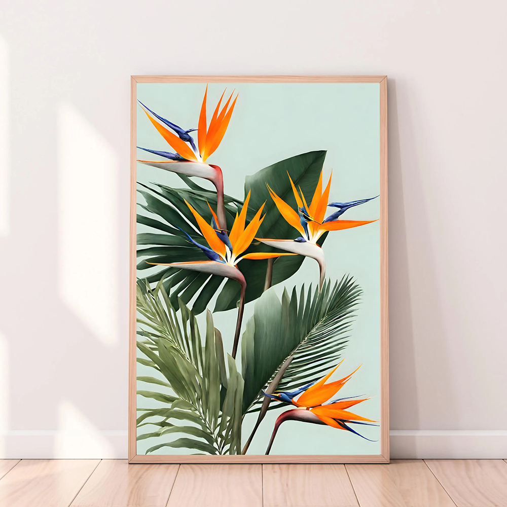 Bird of Paradise Wall arts, St - Bird Paradise Strelitzia ulasan dan harga