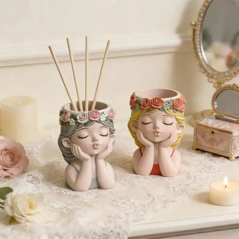 Pouting Girl With Flower Crown - Echeveria Succulent ulasan dan harga