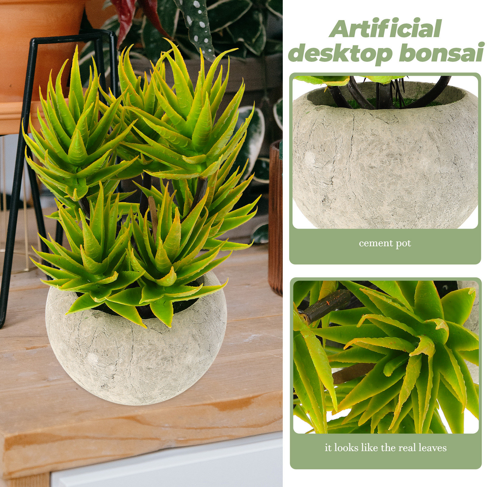 Artificial Aloe Vera Plant Pot - Aloe Vera Pot ulasan dan harga