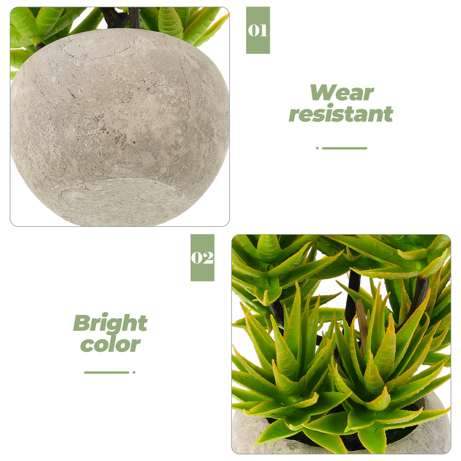 Artificial Aloe Vera Plant Pot - Aloe Vera Pot ulasan dan harga
